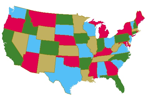 Four color theorem - Wikipedia